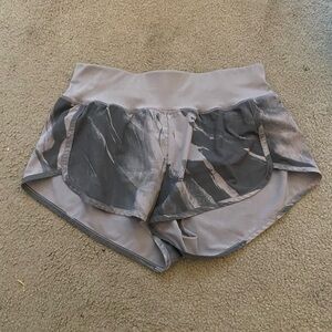 Zella Women's Athletic Shorts in Marbled Gray